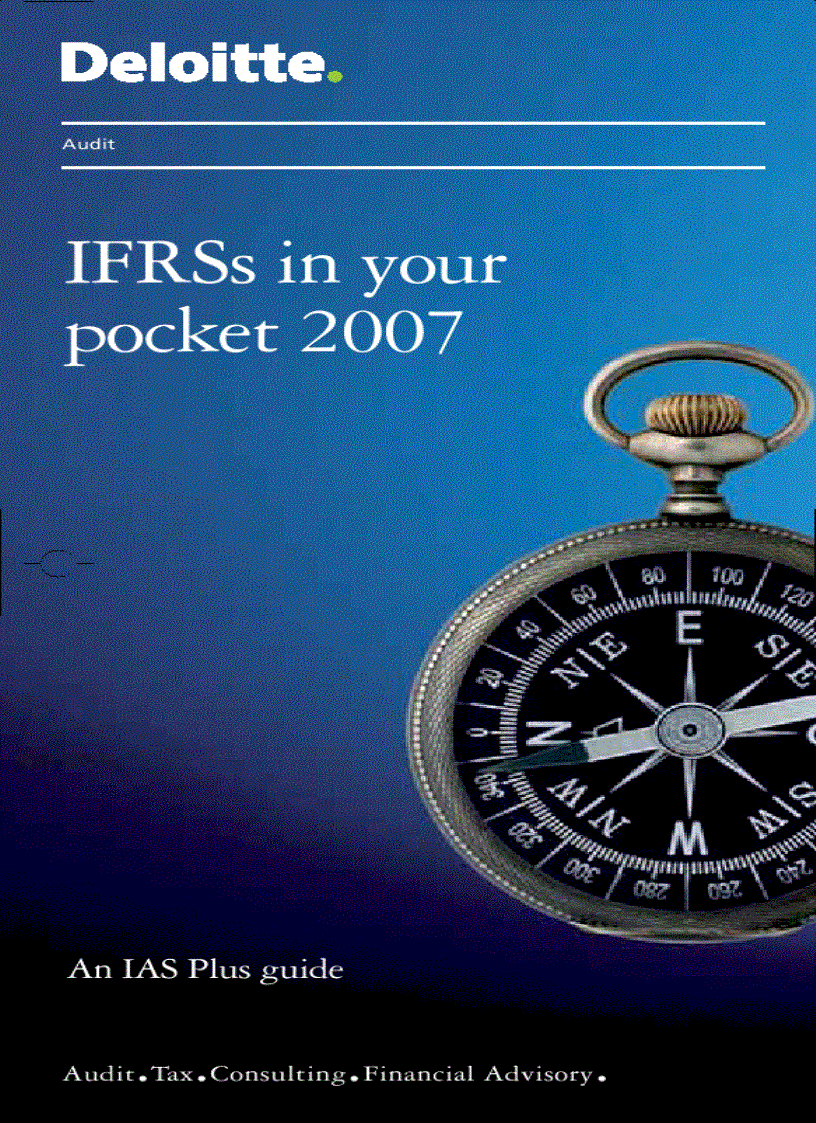 image for page IFRS in your pocket 2007