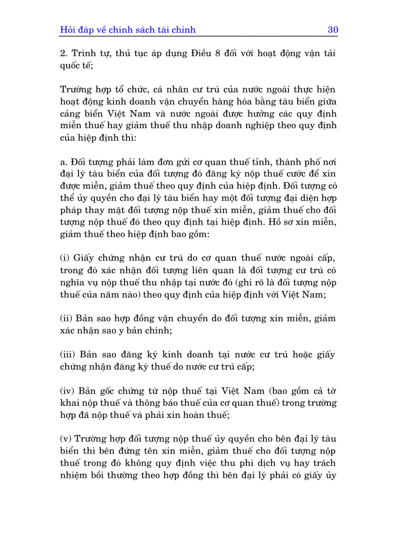 image for page Hỏi đáp về chính sách tài chính