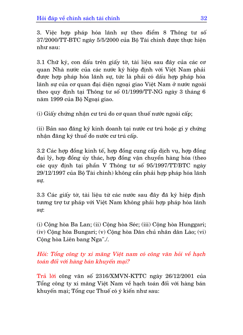 image for page Hỏi đáp về chính sách tài chính