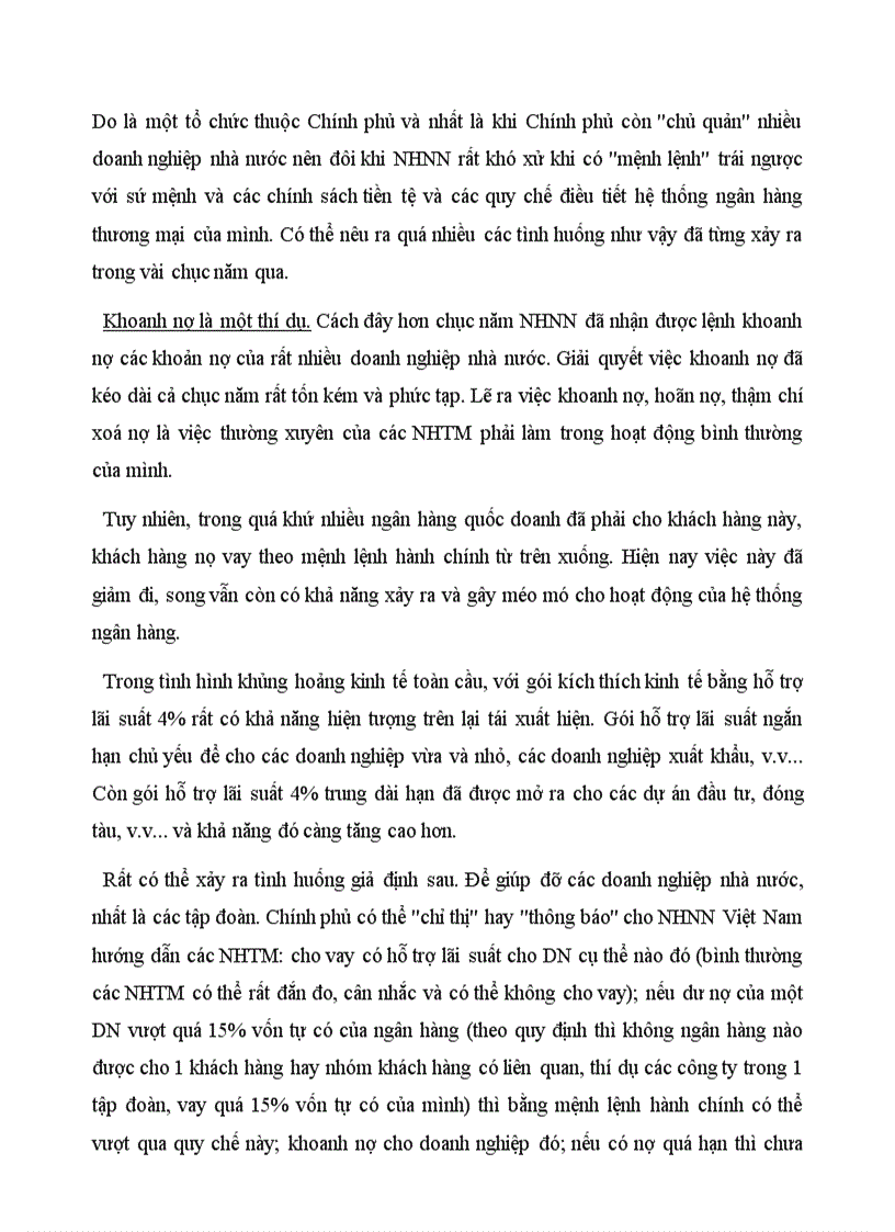 image for page Tính độc lập của NHNN Việt Nam