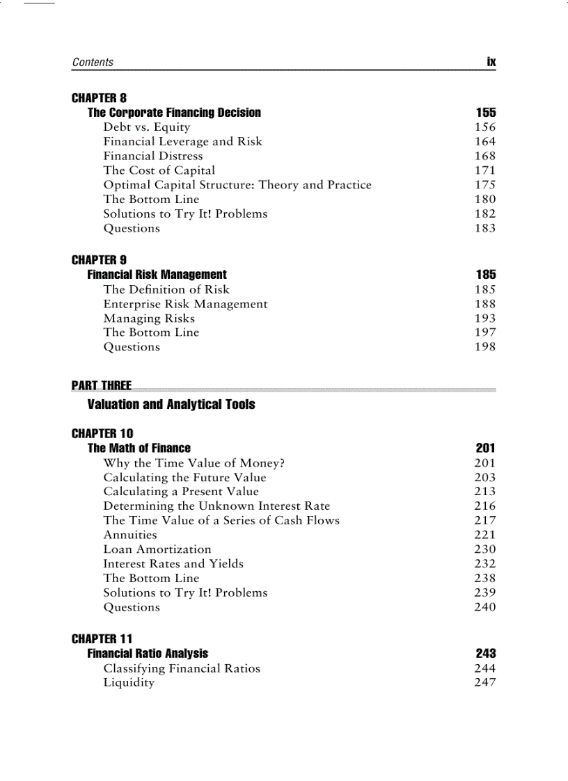 image for page The Basics of Finance