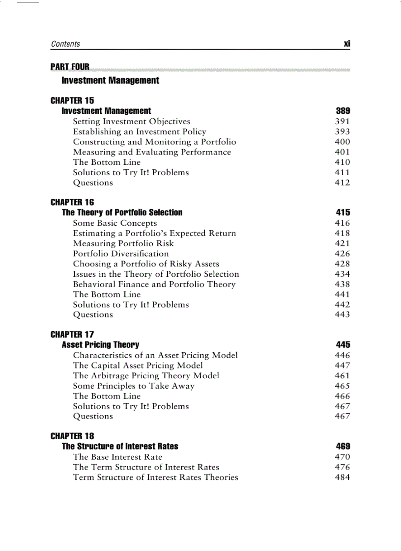 image for page The Basics of Finance