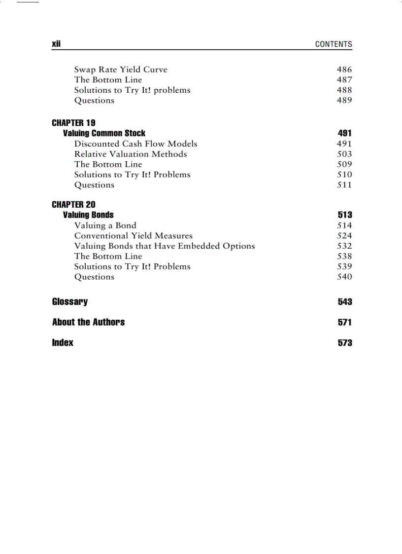 image for page The Basics of Finance