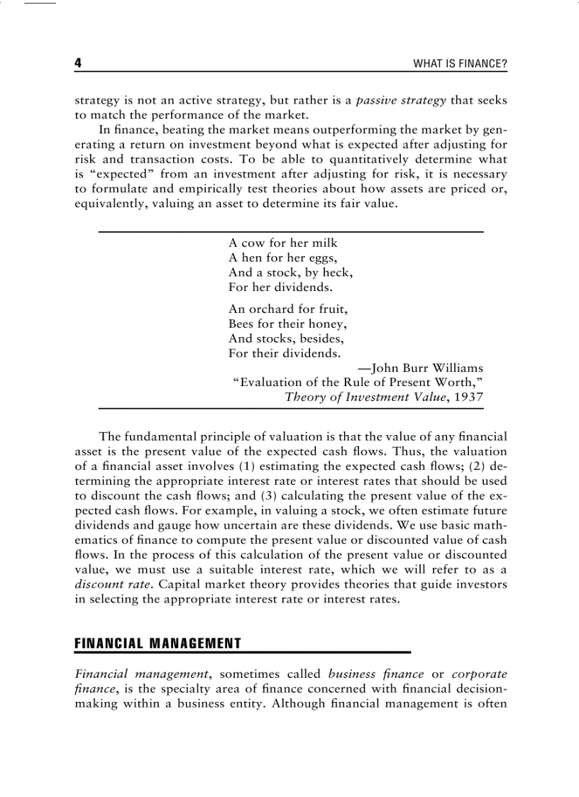 image for page The Basics of Finance