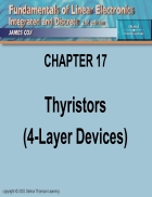 Thyristors 4 Layer Devices