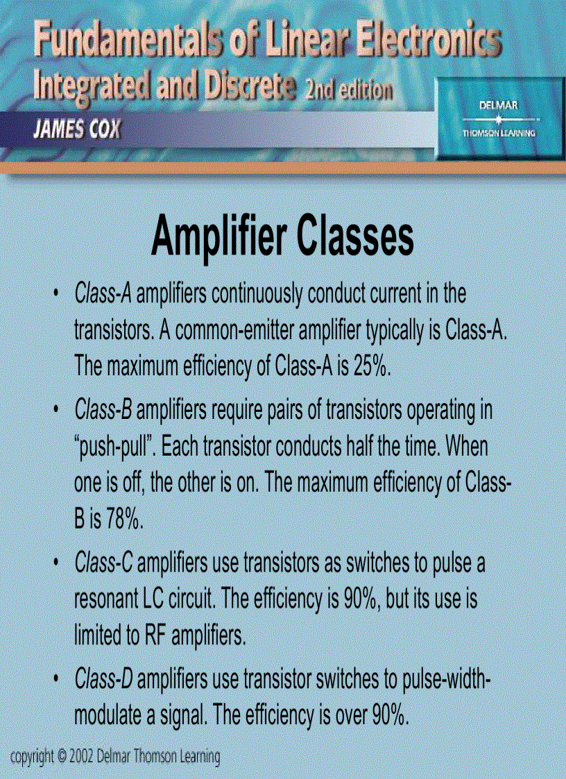 image for page Power Circuits Switching and Amplifying