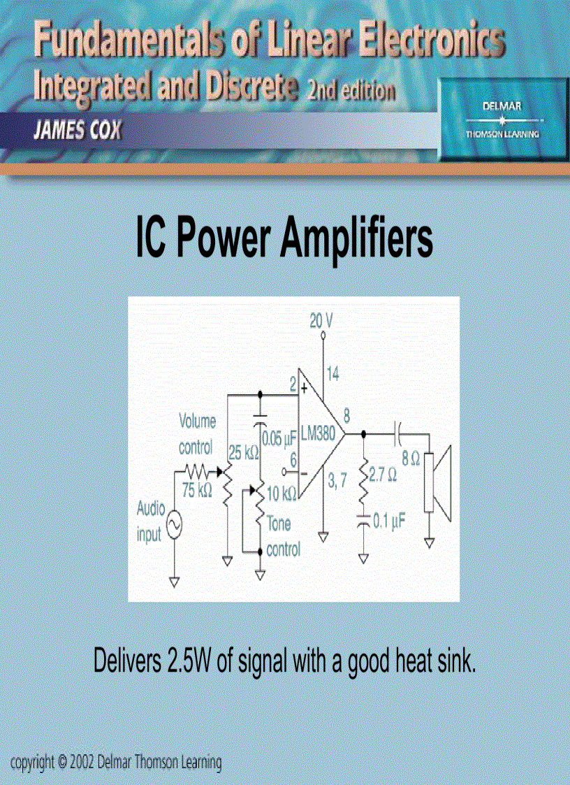 image for page Power Circuits Switching and Amplifying