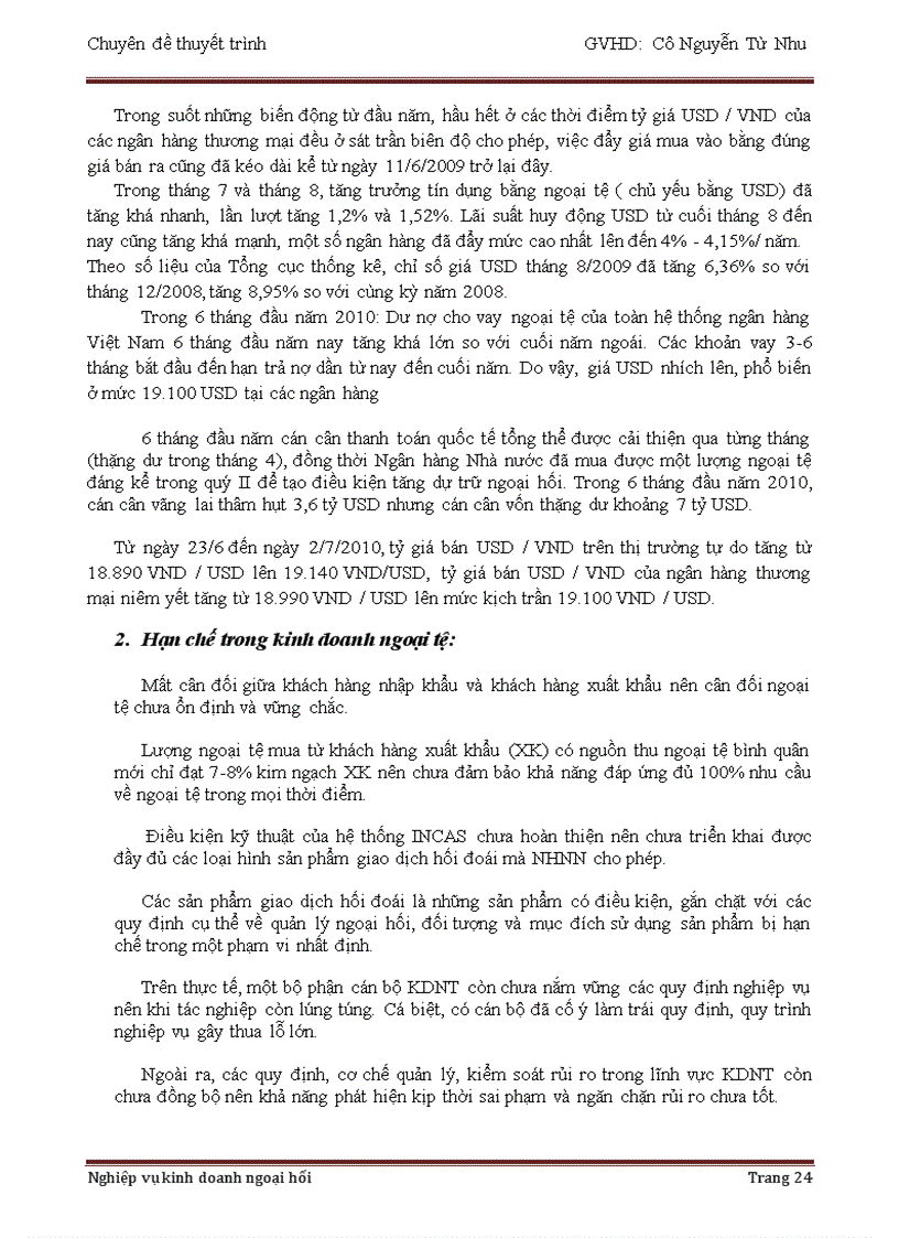 image for page Chuyên đề Kinh doanh ngoại hối