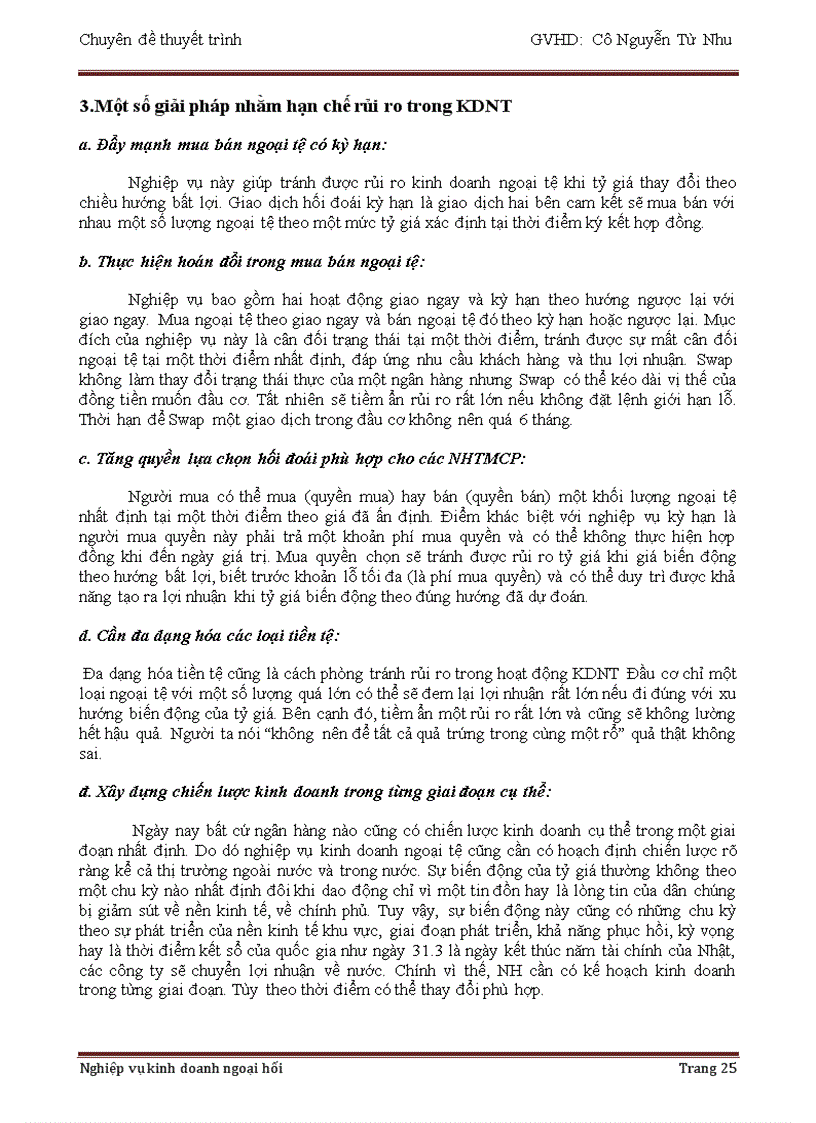 image for page Chuyên đề Kinh doanh ngoại hối