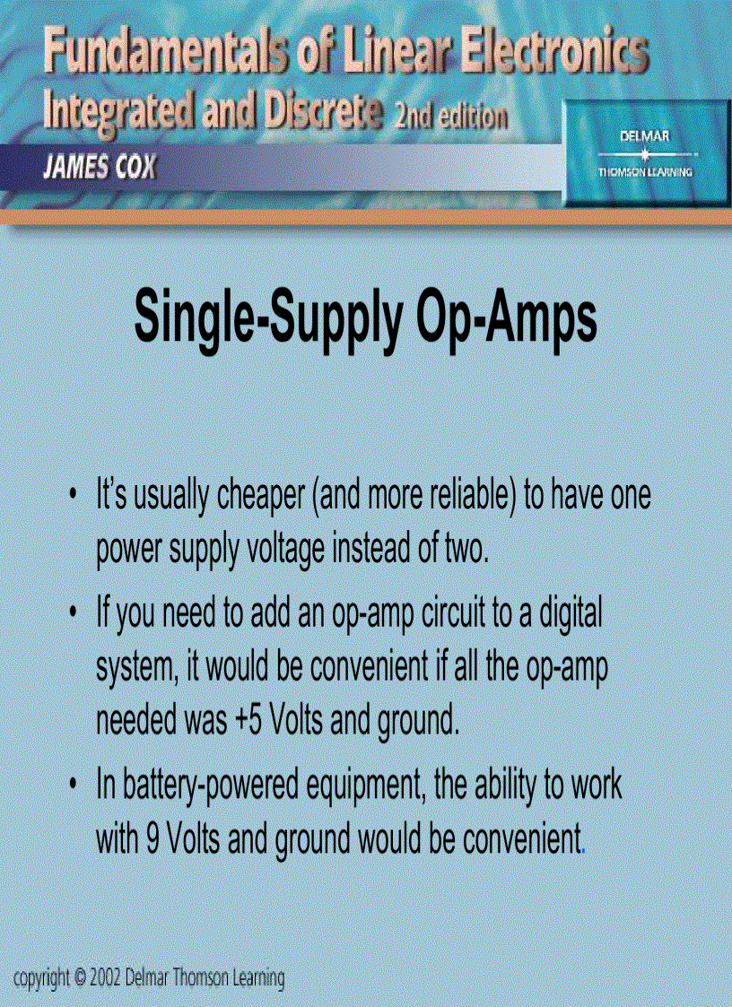 image for page Op Amp Applications
