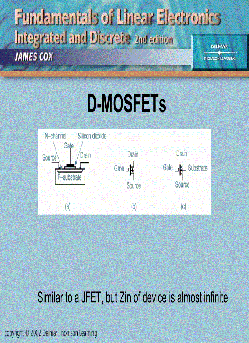 Mosfets objectives