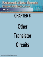 Other Transistor Circuits