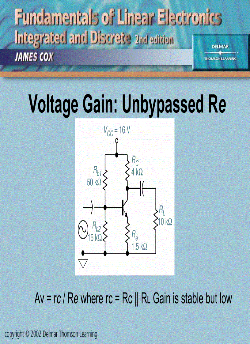 image for page Transistor Circuits OBJECTIVES