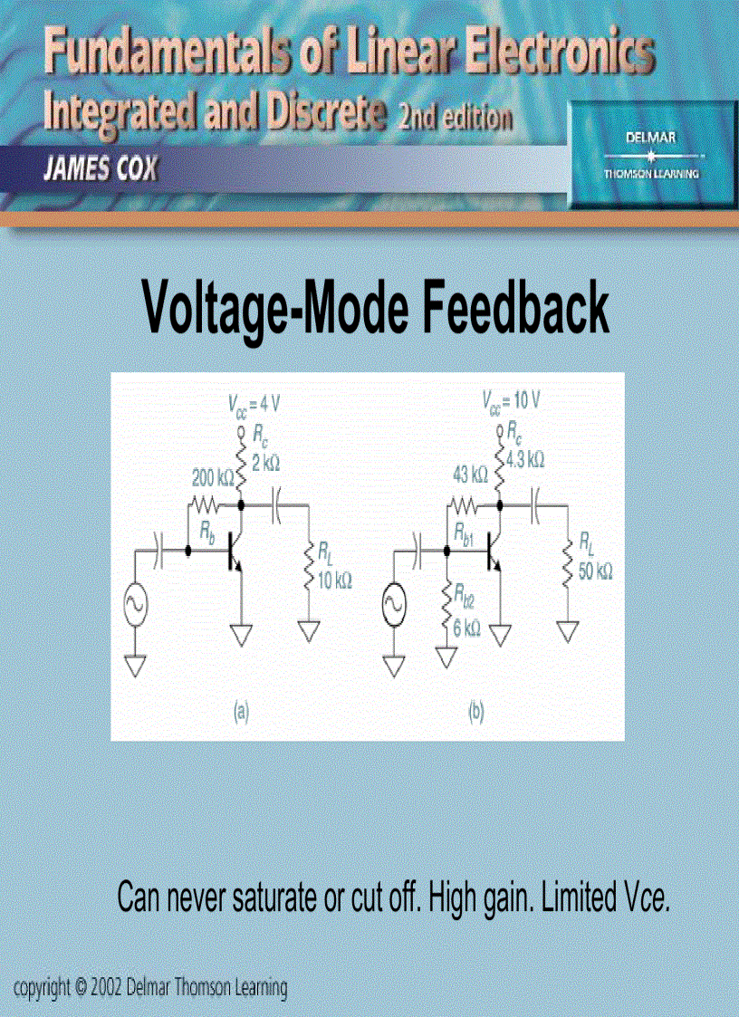 image for page Transistor Circuits OBJECTIVES