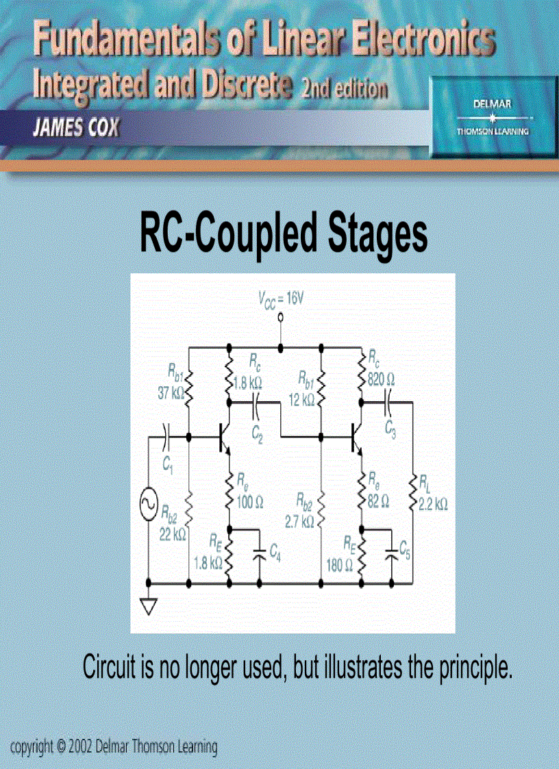 image for page Transistor Circuits OBJECTIVES