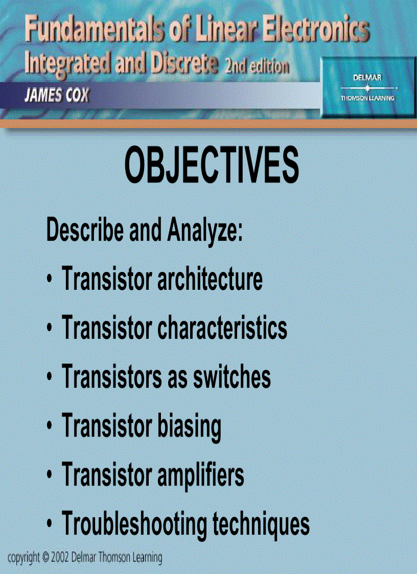 image for page The Bipolar Transistor