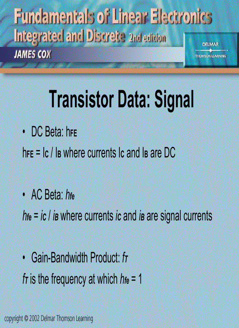 image for page The Bipolar Transistor