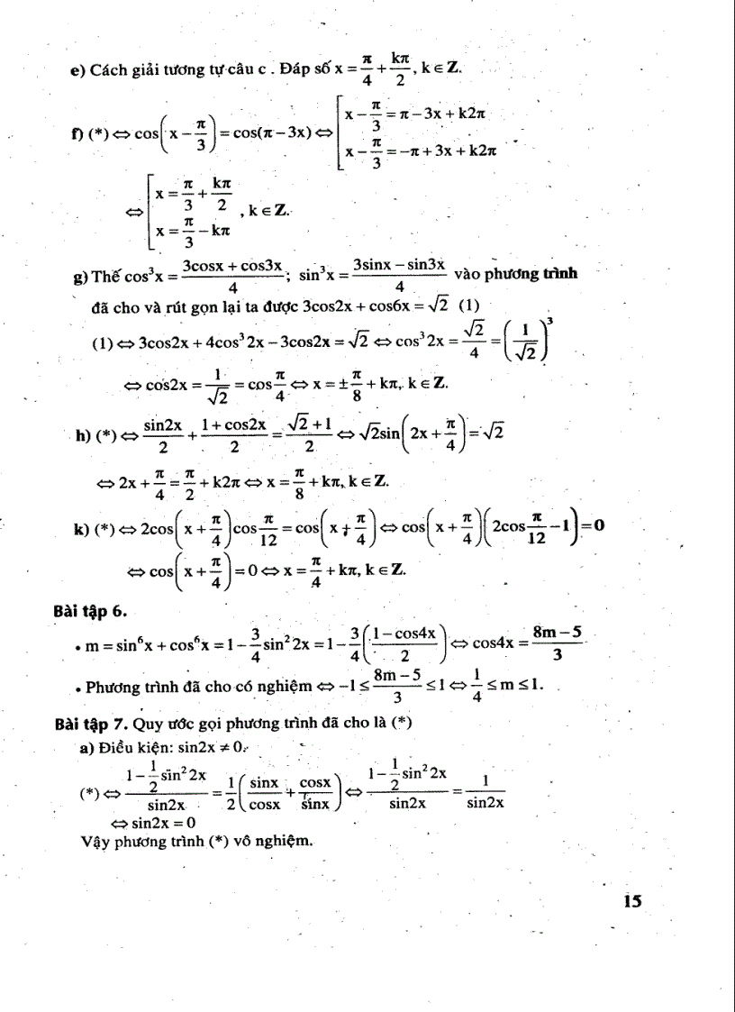 image for page Chuyên Đề về Phương trình Lượng Giác