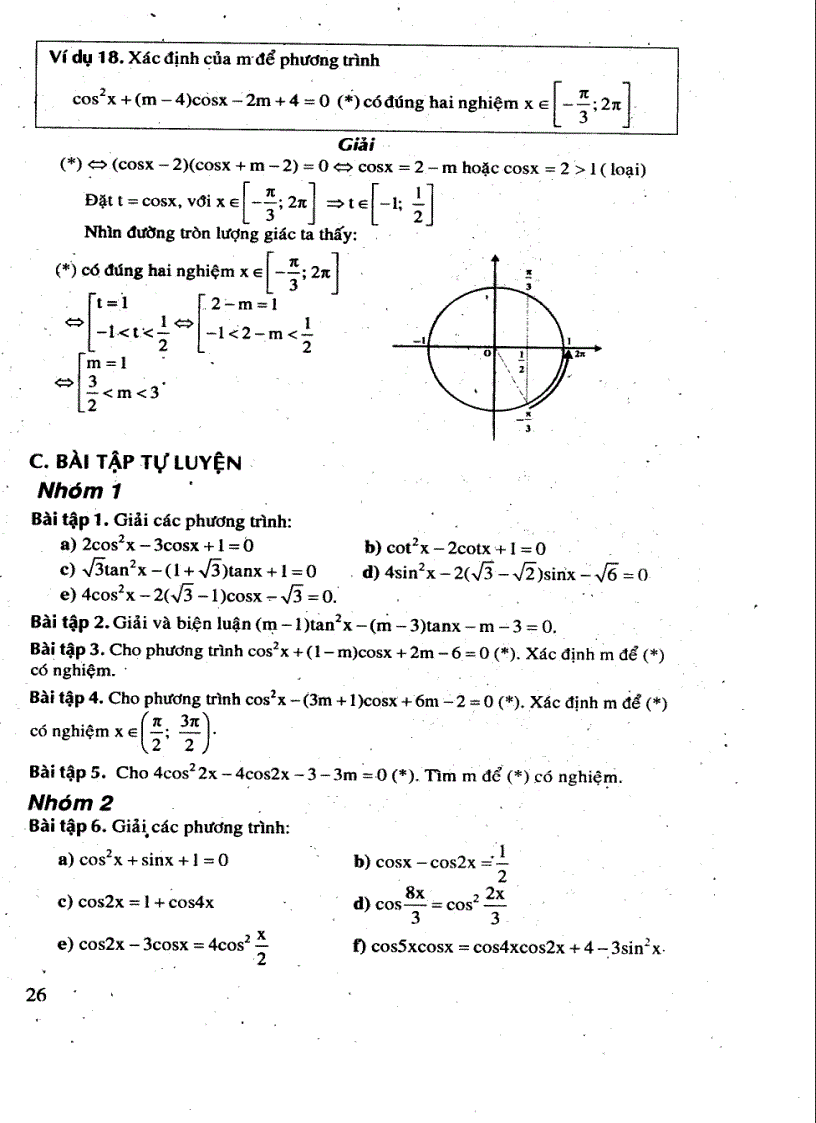 image for page Chuyên Đề về Phương trình Lượng Giác