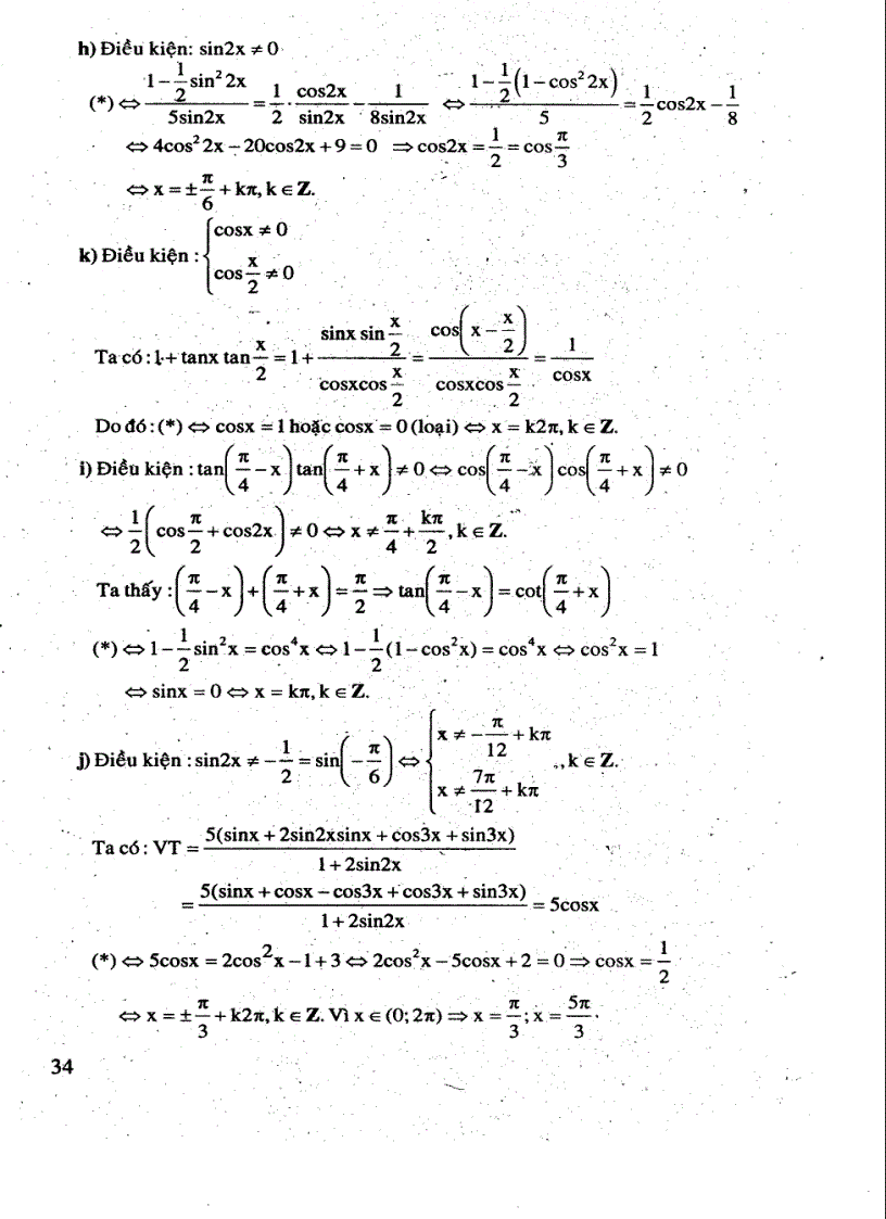 image for page Chuyên Đề về Phương trình Lượng Giác