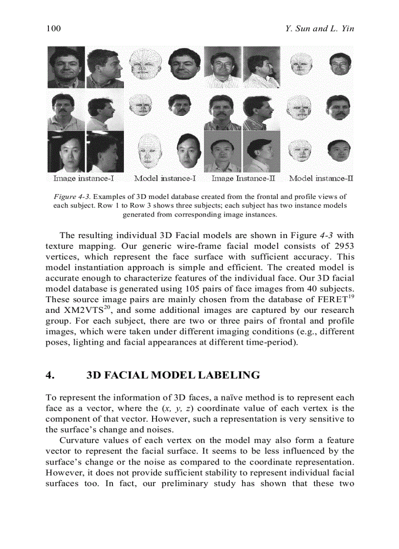 A genetic algorithm based approach for 3d face recognition