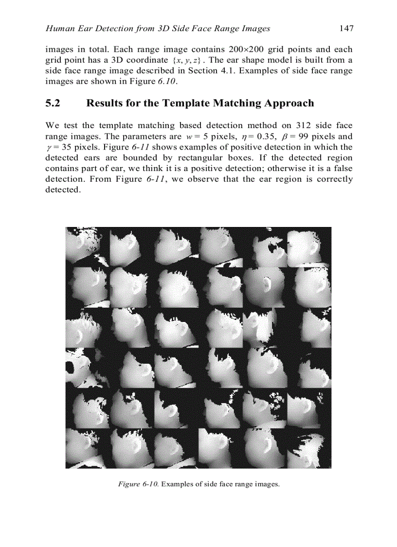 image for page Human ear detection from 3d side face range images