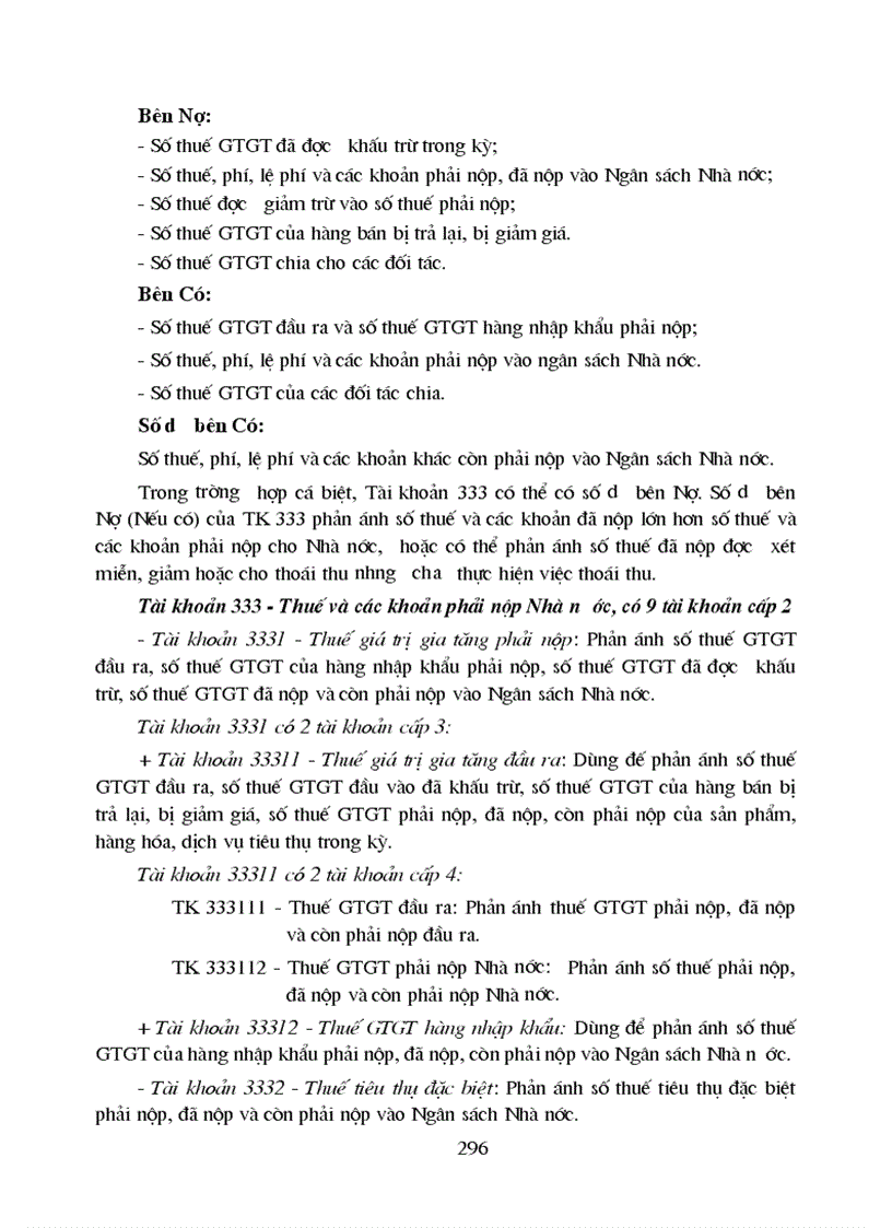 image for page Chế độ kế toán doanh nghiệp TK loại 3