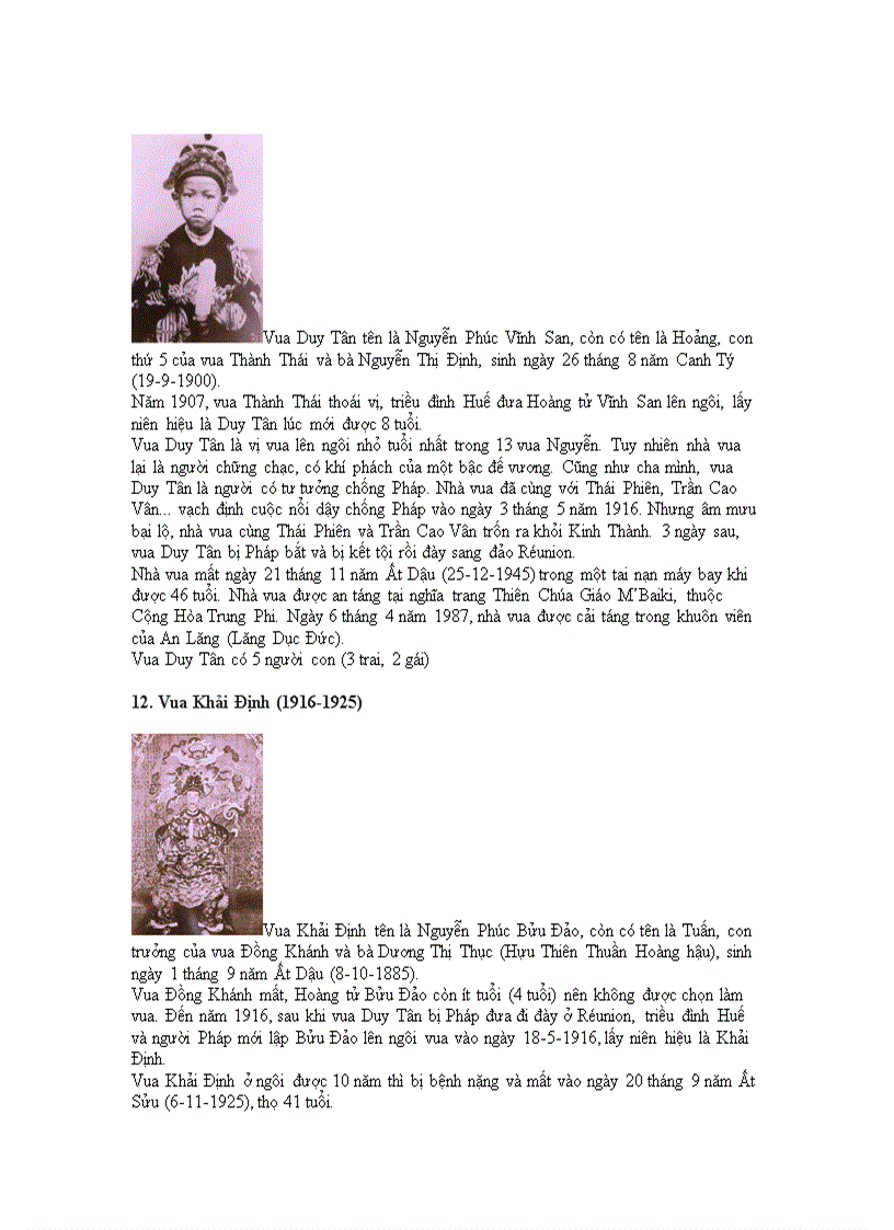 143 năm vương triều Nguyễn