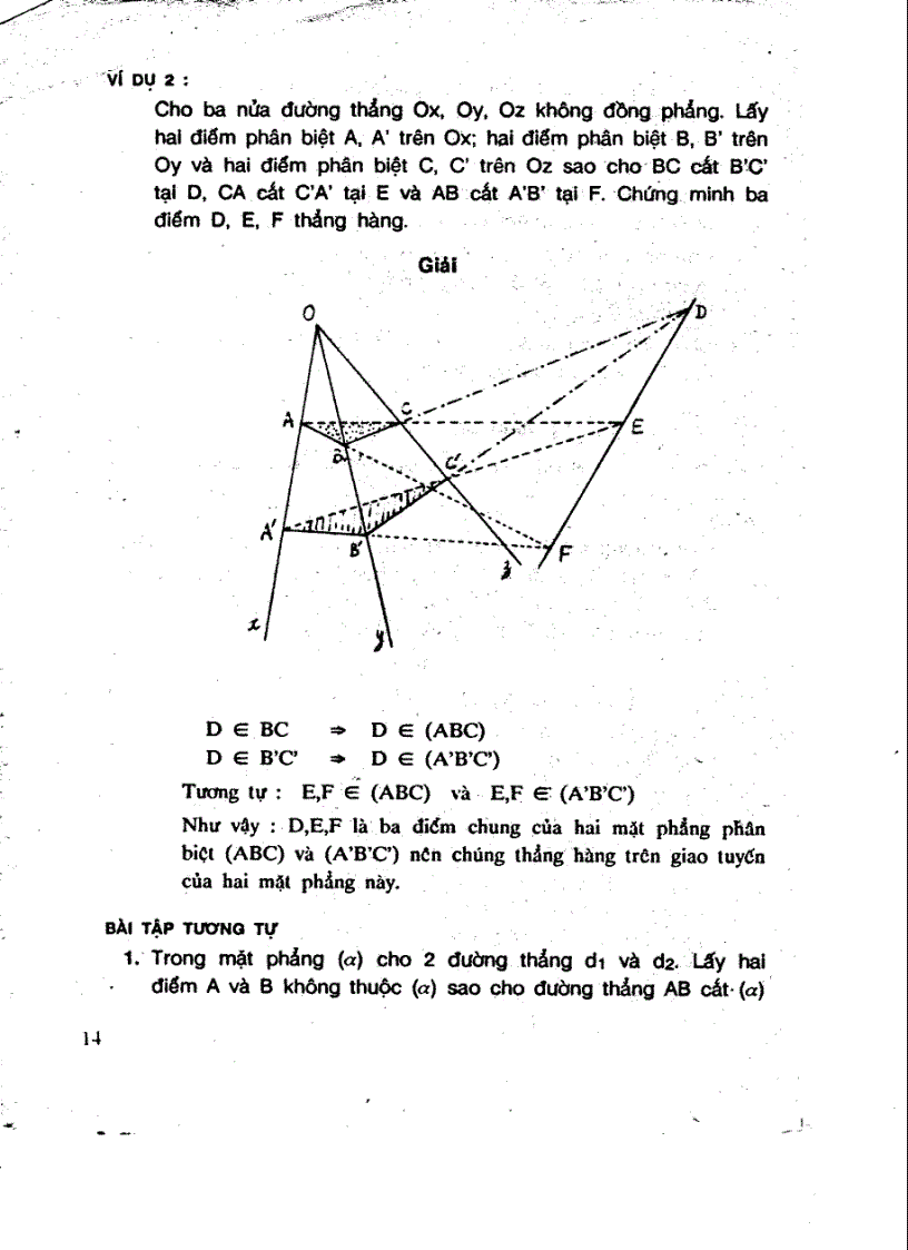 image for page Sách Hình Học Không Gian Cổ Điển