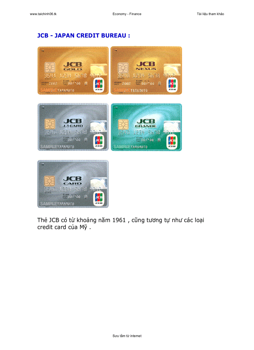Có bao nhiêu loại thẻ tín dụng