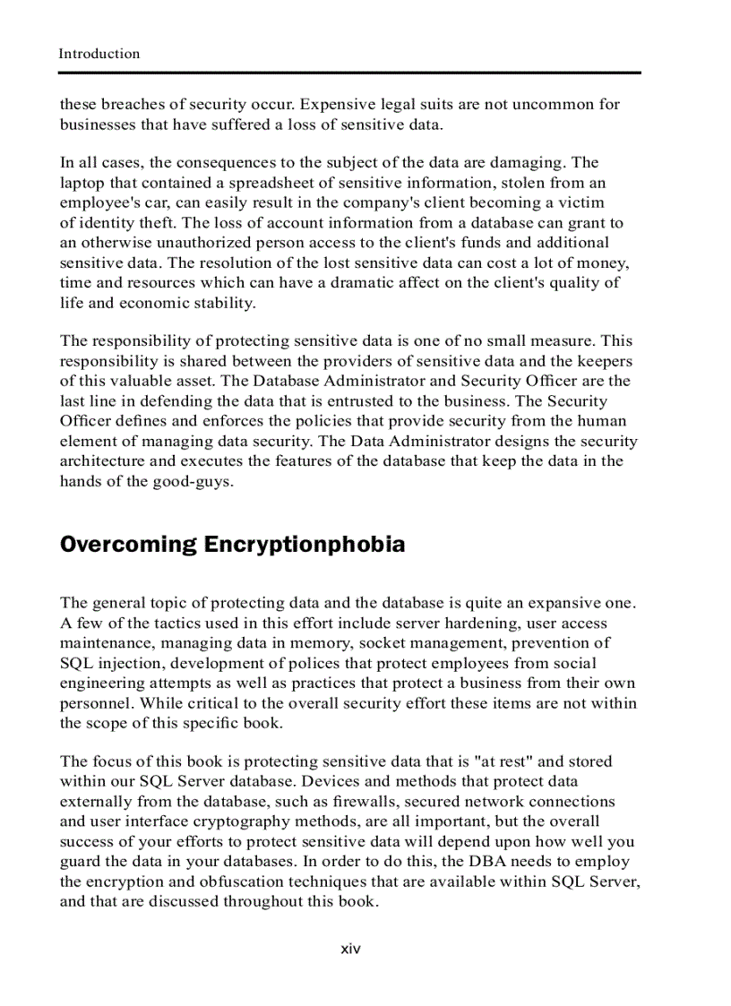image for page Protecting SQL Server Data 1