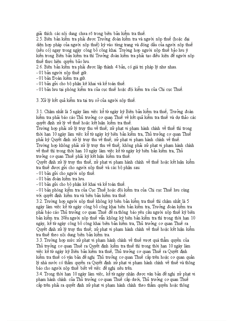 image for page Quy trình kiểm tra thuế