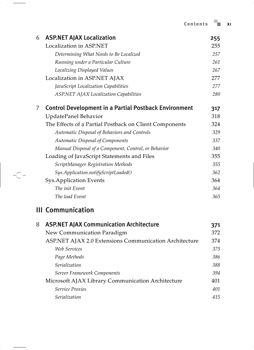 image for page Praise for Advanced ASP NET AJAX Server Controls