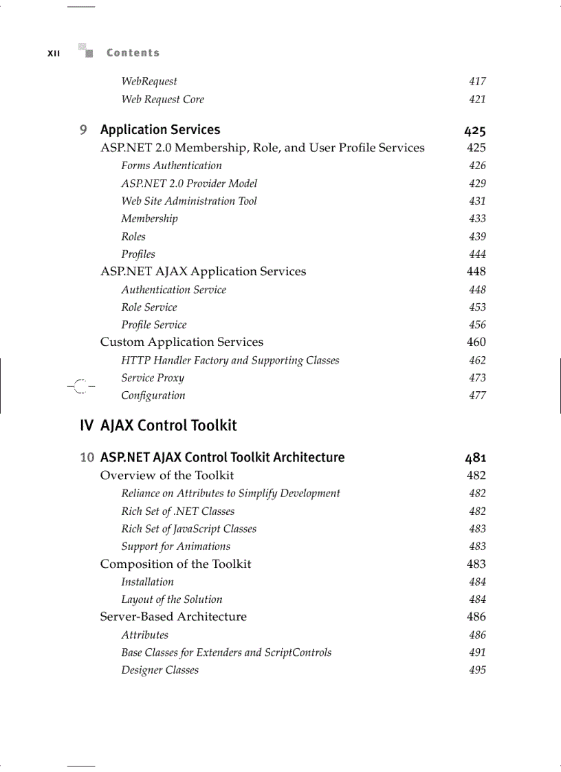 image for page Praise for Advanced ASP NET AJAX Server Controls