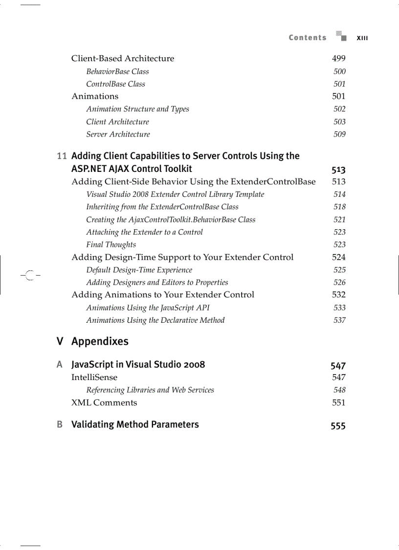 image for page Praise for Advanced ASP NET AJAX Server Controls
