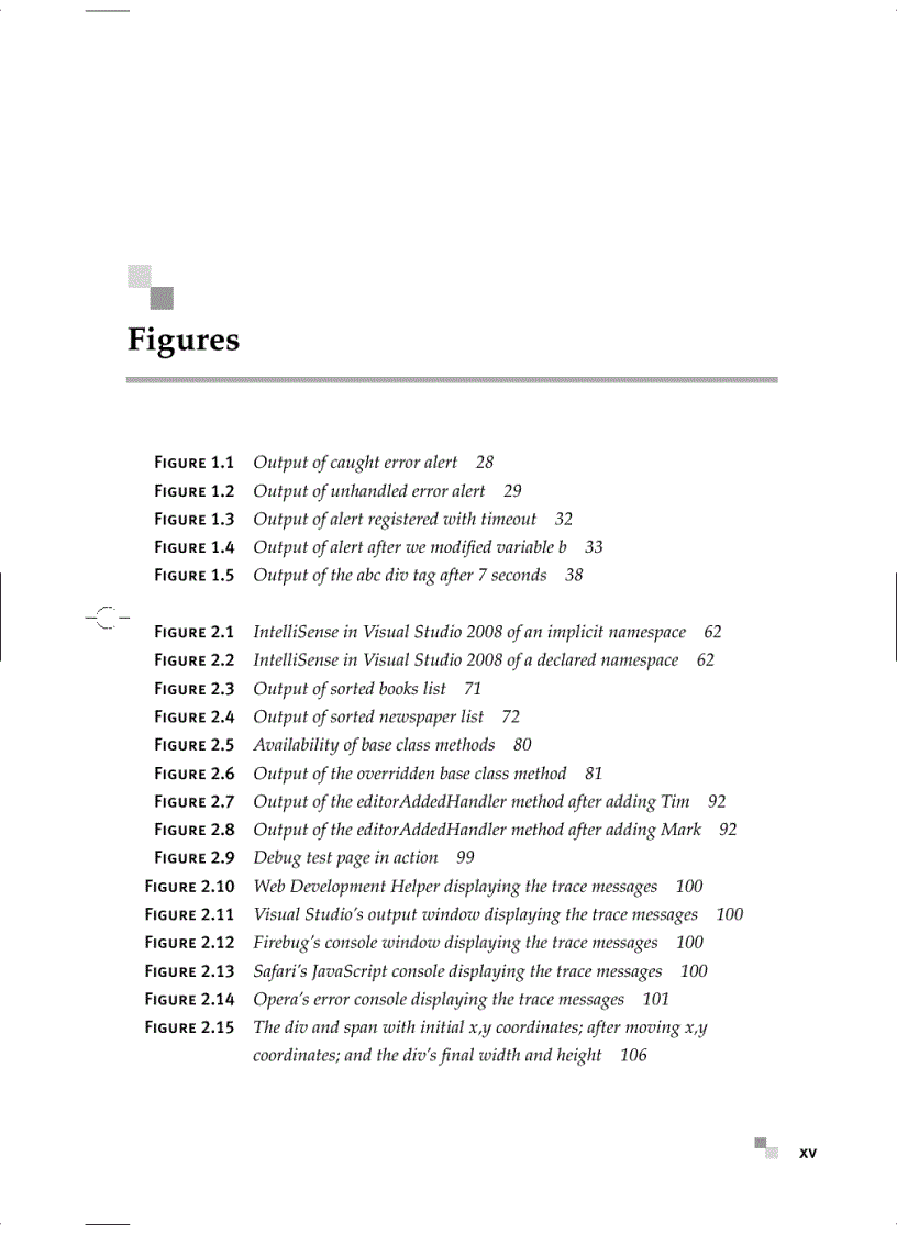 image for page Praise for Advanced ASP NET AJAX Server Controls