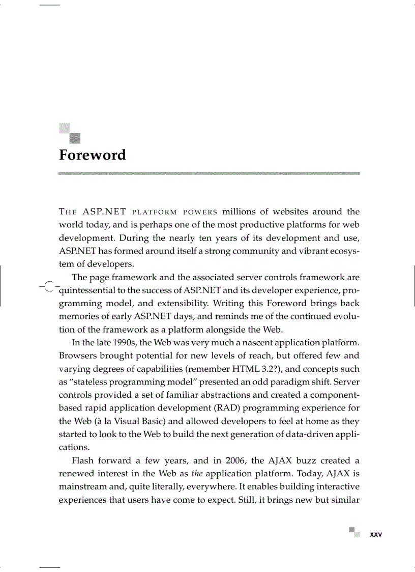 image for page Praise for Advanced ASP NET AJAX Server Controls