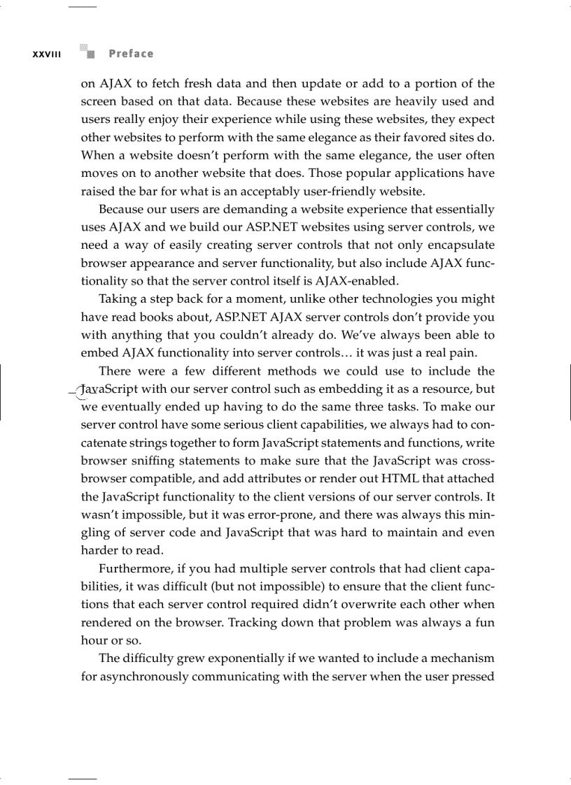 image for page Praise for Advanced ASP NET AJAX Server Controls