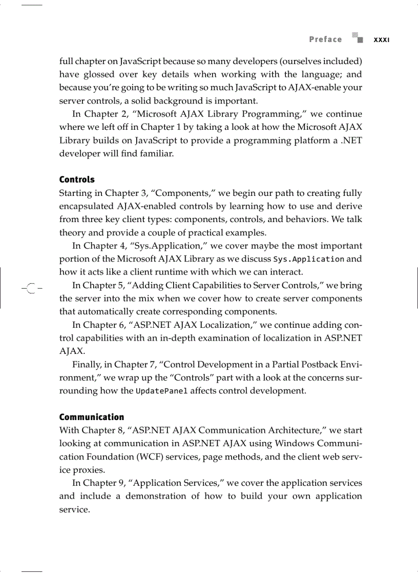 image for page Praise for Advanced ASP NET AJAX Server Controls