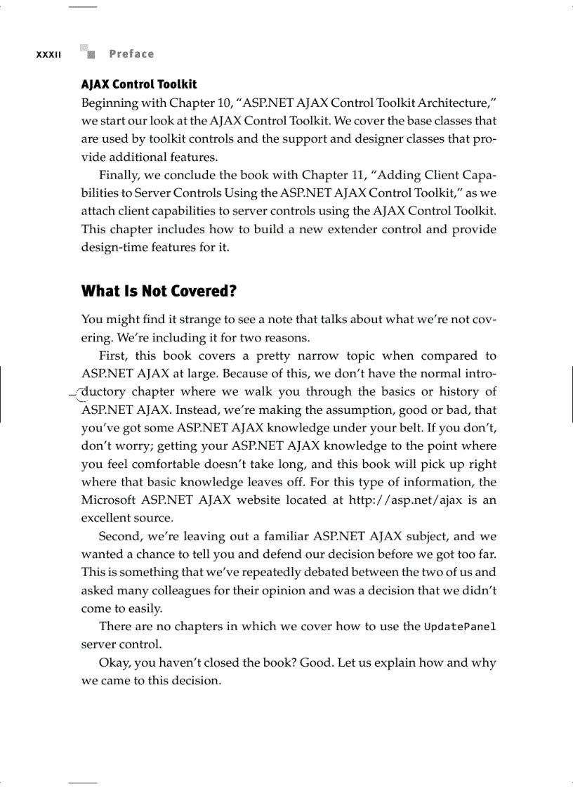 image for page Praise for Advanced ASP NET AJAX Server Controls