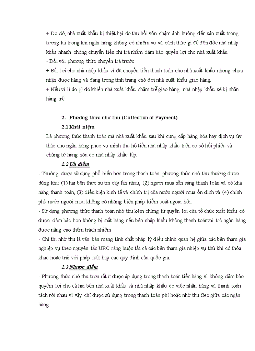 image for page Câu hỏi ôn tập Thanh Toán Quốc Tế