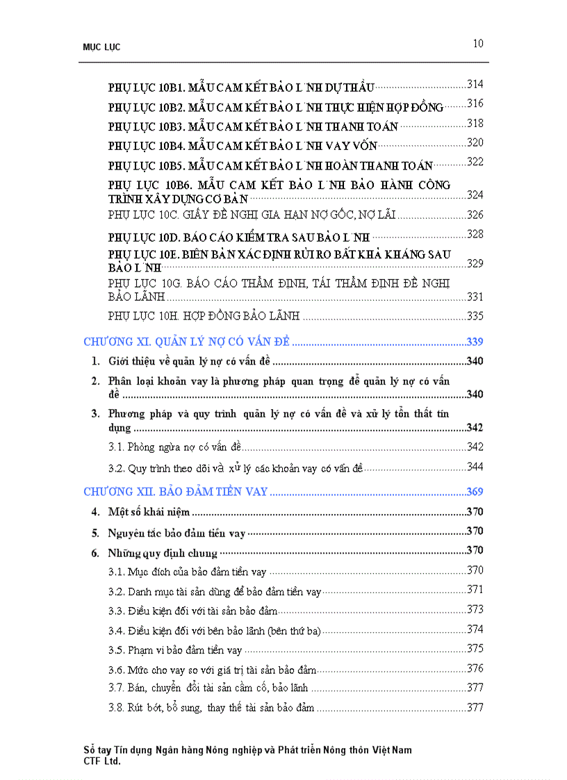 image for page Sổ tay tín dụng ngân hàng nông nghiệp và phát triển nông thôn Việt Nam