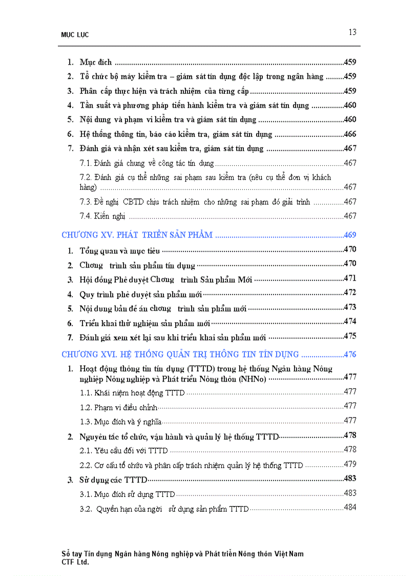 image for page Sổ tay tín dụng ngân hàng nông nghiệp và phát triển nông thôn Việt Nam