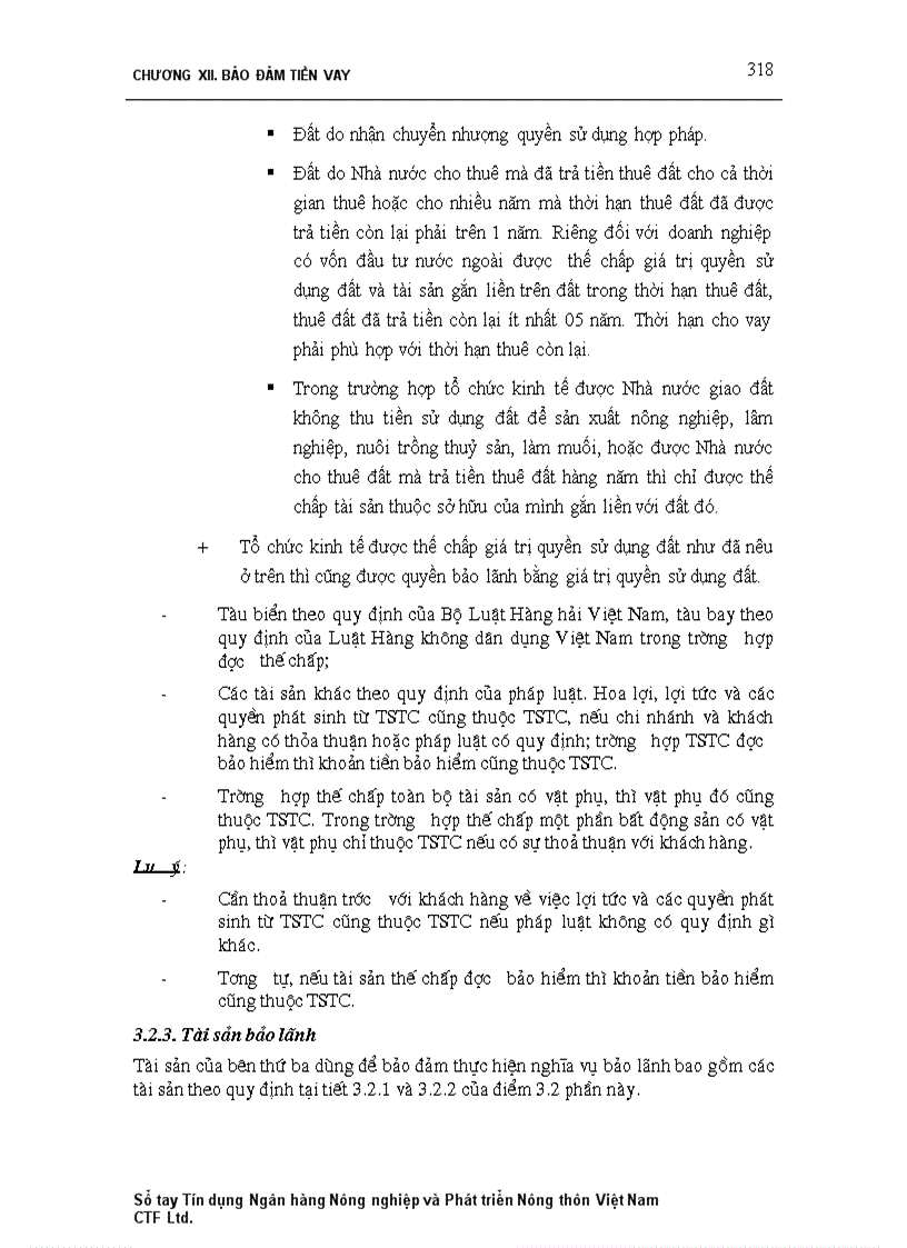 image for page Sổ tay tín dụng ngân hàng nông nghiệp và phát triển nông thôn Việt Nam