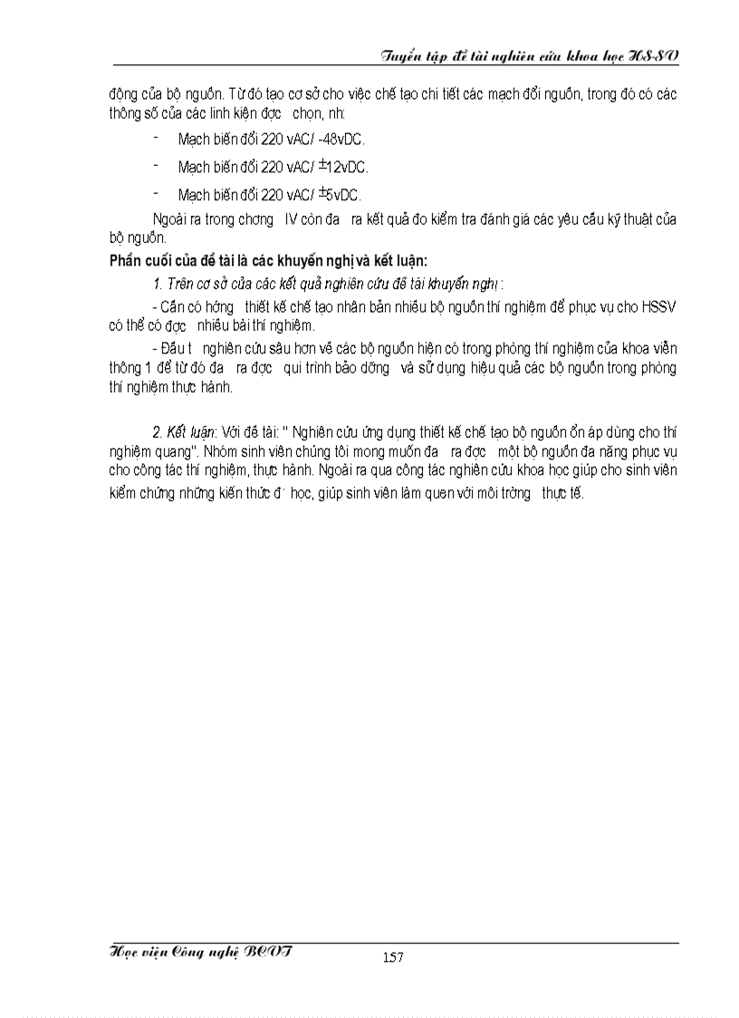 image for page Nghiên cứu ứng dụng thiết kể chế tạo bộ nguồn ổn áp sùng cho thí nghiệm quang