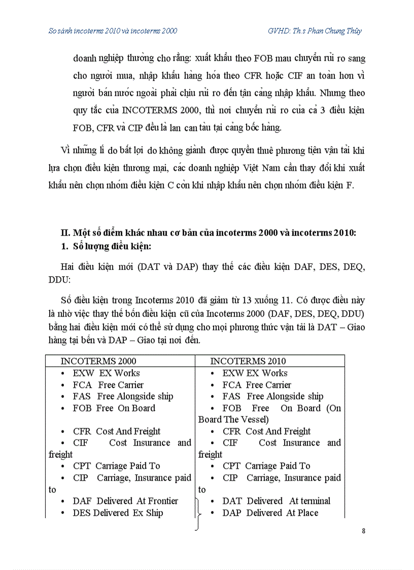 image for page Incoterms 2010 và incoterms 2000