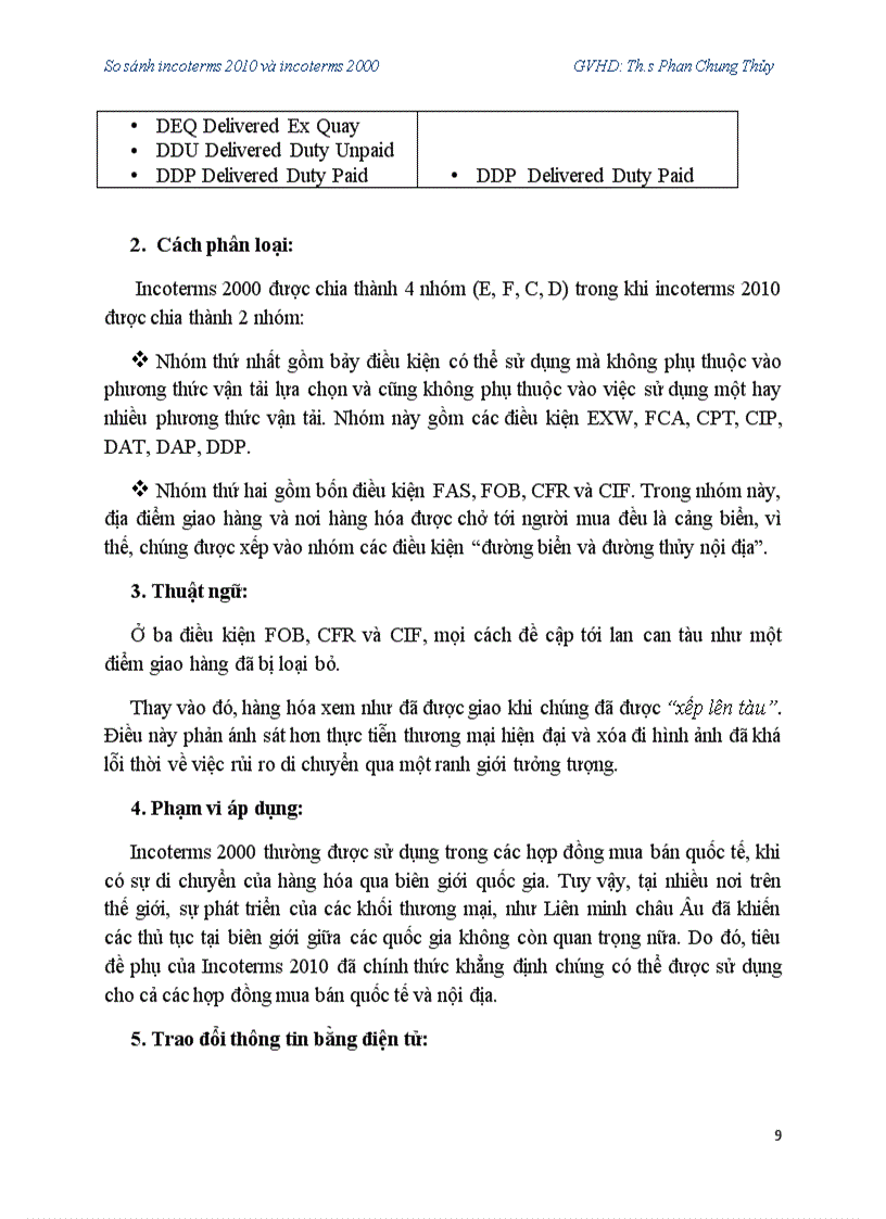 image for page Incoterms 2010 và incoterms 2000
