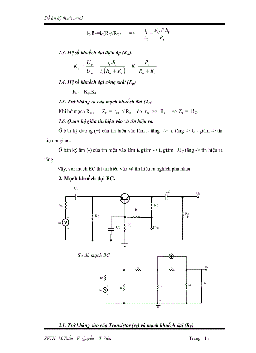 image for page Đồ án kĩ thuật mạch lý thuyết tính toán