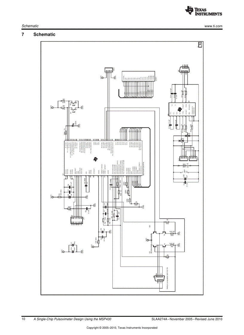 image for page Single chip pulsoximeter diesgn using the msp430