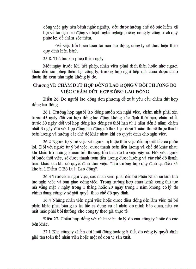 image for page Nội quy công ty